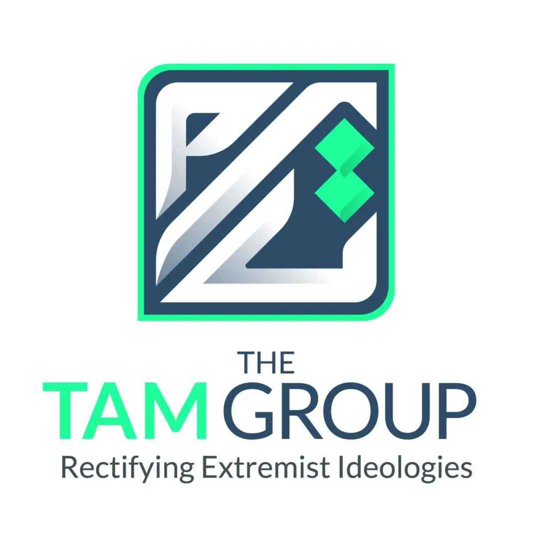 The TAM Group logo and illustration on a white background